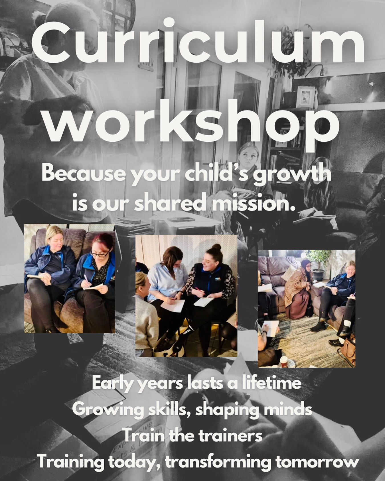 🌟 Our leaders took part in an Early Years curriculum training… 

From planning and tracking to the 3 I’s of EYFS, we’re making sure our team is confident, supported, and ready to give every child the very best start. 💙💚❤️

#earlyyearsmatters #eyfs #leadershipinaction #goingaboveandbeyond #qualitychildcare