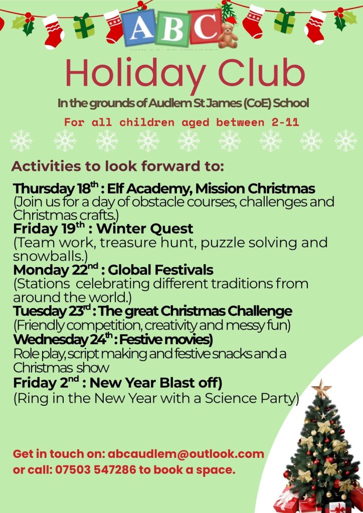 Christmas holiday club 25 website